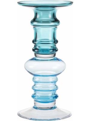 Paşabahçe Yeşil Turkuaz Bohem Mumluk - 1 Adet