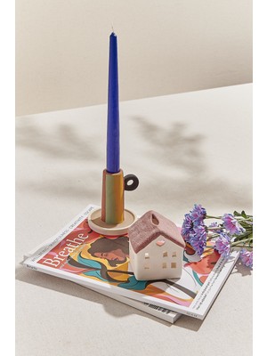 Paşabahçe Pembe Home Seramik Tealight Mumluk S - 1 Adet