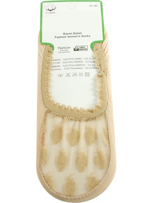 Kocadal Çilek Dantel Babet Çorap