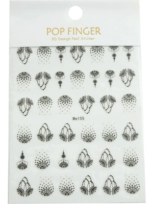 Kocadal Desenli Tattoo Dövme Sticker