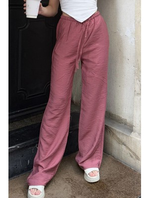 la & vetta Keten Karışımlı Bol Kesim Pantolon