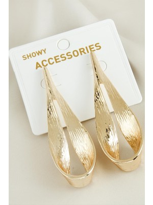 Kocadal Oval Yeni Sezon Metal Küpe