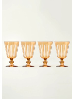 Bella Maison Royal Cup 4'lü Amber (280 Cc)
