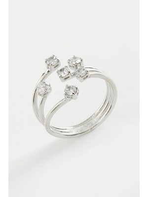 Kocadal 6 Zirkon Taşlı Yüzük