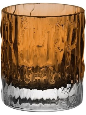 Paşabahçe Kabuk Tealight Mumluk 7 cm Amber - 1 Adet