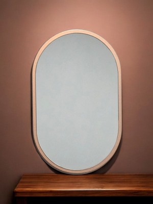 Ant Home Masa Aynası, Çerçeveli Ayna, Duvar Aynası, Minyatür 40X25 cm