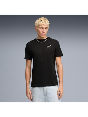 Puma Graphic Erkek Siyah Tişört