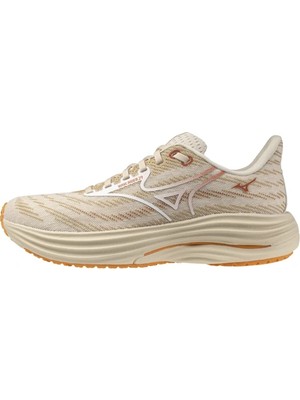 Mizuno Wave Rider 29 Kadın Koşu Ayakkabısı Krem