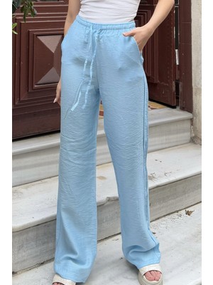 la & vetta Keten Karışımlı Bol Kesim Pantolon