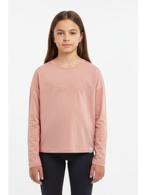 Toontoy Kız Çocuk Nakışlı Tişört