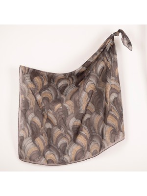 Piramit Naturel Eşarp | Akış