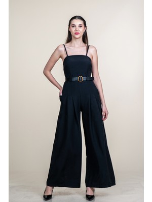 MissVina Askılı Arkası Gipeli Kemerli Tulum 50375