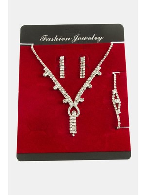 Kocadal Oval Taşlı Lüks Suyolu Set Kolye