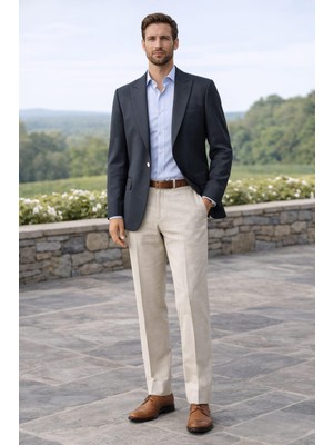 Alexander Gardi Erkek Füme Blazer Ceket