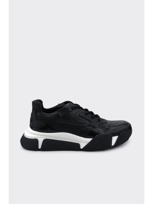 Derinet Hakiki Deri Bağcıklı Erkek Sneaker