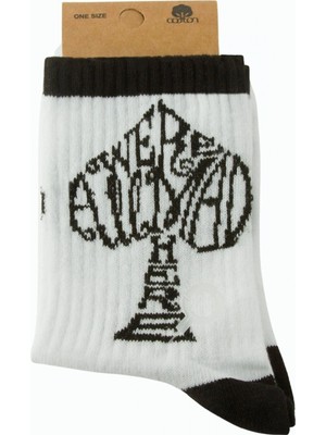 Pileli Store Kalp Kolej Çorap 8*28