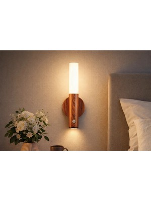 Cata CT-5250 Kumru Şarjlı LED Duvar Apliği Günışığı | Kablosuz, Modern Dekoratif Aydınlatma