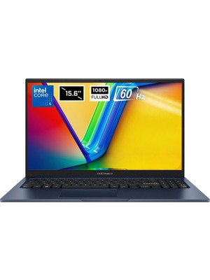 Asus Vivobook 15 X1504VA-BQ5386 Intel Core 5-120U 16GB Ddr5 512GB SSD 15.6 Inç Full Hd 60Hz Ips-Level Freedos Laptop