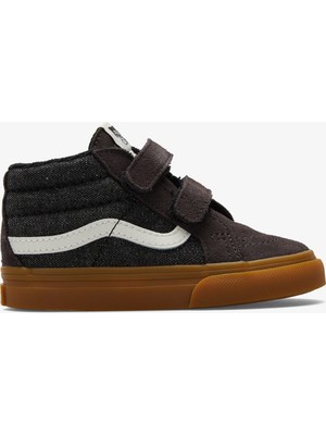 Vans Bebek Siyah Spor Ayakkabı.-