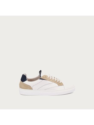 Maxi Erkek  29M2 Frau Leather Sneakers Wıth Detaıls