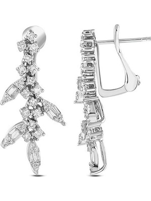 Makdis Pırlanta 0.80 Karat Pırlanta Küpe