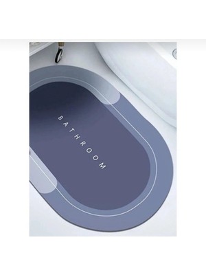 Yefking Oval Süper Emıcı Banyo Paspası