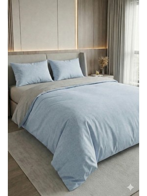 Miabella Home Pamuklu Çift Kişilik Nevresim Takımı Lastikli Çarşaflı Çift Kişilik Nevresim Takımı Nevresim Seti