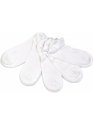 Ecrou Kadın 5li Beyaz Çorap