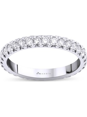 Makdis Pırlanta 0.90 Karat Tamtur Pırlanta Yüzük
