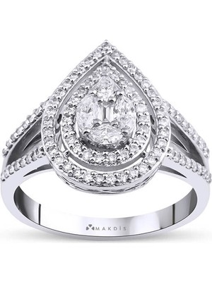 Makdis Pırlanta 0.70 Karat Fantazi Pırlanta Yüzük