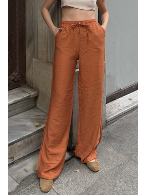 la & vetta Keten Karışımlı Bol Kesim Pantolon