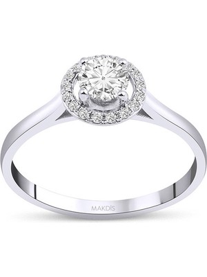 Makdis Pırlanta 0.45 Karat Tektaş Pırlanta Yüzük