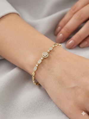 Belirtilmemiş Xuping 14K Renk Bileklik,çelik Bileklik ,zarif , Hediye, Doğum  Günü  Sevgililer  Günü