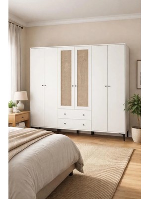 VENATTO TRİO 6 KAPILI DOLAP