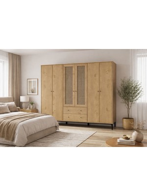 Venatto Trio Xxl Hasırlı Dolap