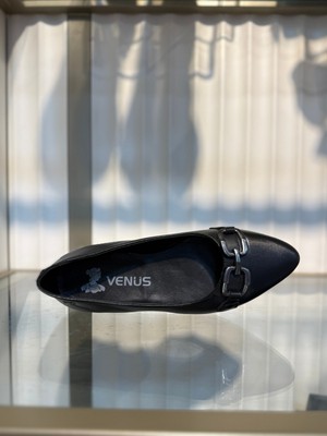 Venüs Sivri Burun Toka Detaylı %100 Deri Babet 2511502Y