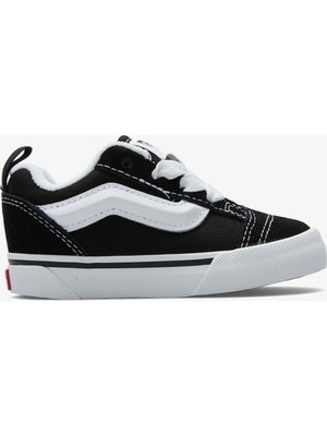 Vans Knu Skool Elastik Bağcıklı Bebek Siyah Spor Ayakkabı.-
