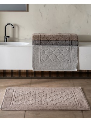 Hazangülü Collection Buldan Üretimi Class 4'lü Ayak Havlusu I 50X70