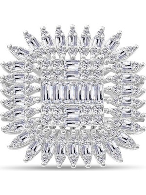 Makdis Pırlanta 2.40 Karat Tasarım Pırlanta Yüzük