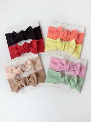 Pempem Bandana Kız Bebek Ribana Bandana 8 Li Set