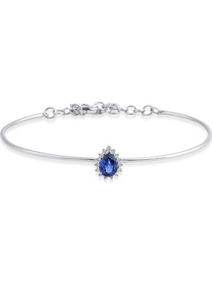 Makdis Pırlanta 0.95 Karat Safir Pırlanta Bileklik
