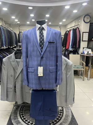 Massaro Yün Veya Pamuk Kombınlı  Erkek Takım Elbise