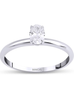 Makdis Pırlanta 0.35 Karat Tektaş Pırlanta Yüzük