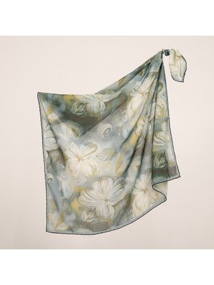 Piramit Naturel Eşarp | Rüya Bahçesi