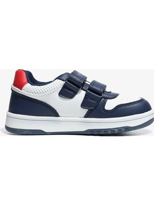 Tommy Hilfiger Flag And Hook Loop Bebek Lacivert Spor AYAKKABI.Y004