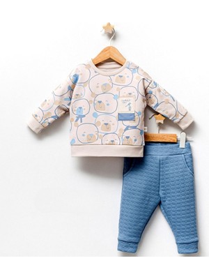 Tongs Baby Camp Pamuklu Erkek Bebek Ikili Takım