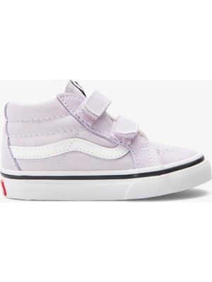 Vans Sk-8 Mid Bebek Mor Sneaker.-