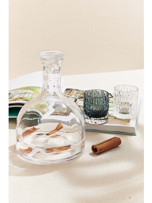 Paşabahçe Kabuk Tealight Mumluk 7 cm Mavi - 1 Adet