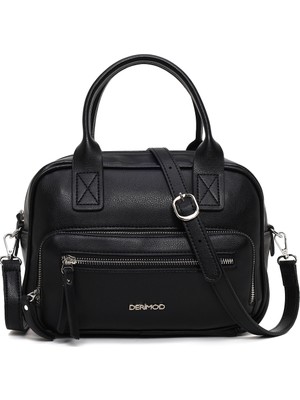 Derimod Kadın Siyah Uzun Askılı Kol Çantası 26SBD2011FT