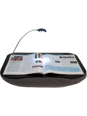 Lowell Home  Minderli Lambalı Fonksiyonel Laptop Sehpası LWLHM-RSYT367